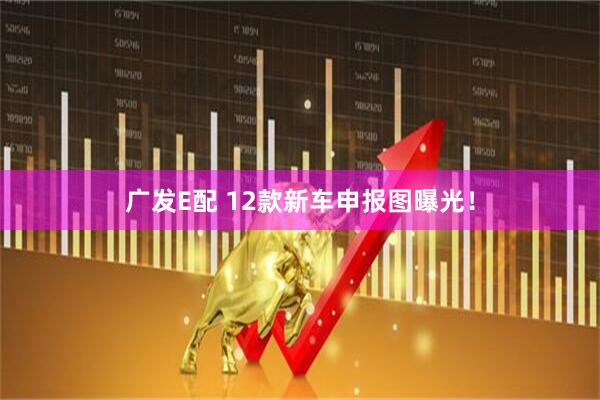 广发E配 12款新车申报图曝光！